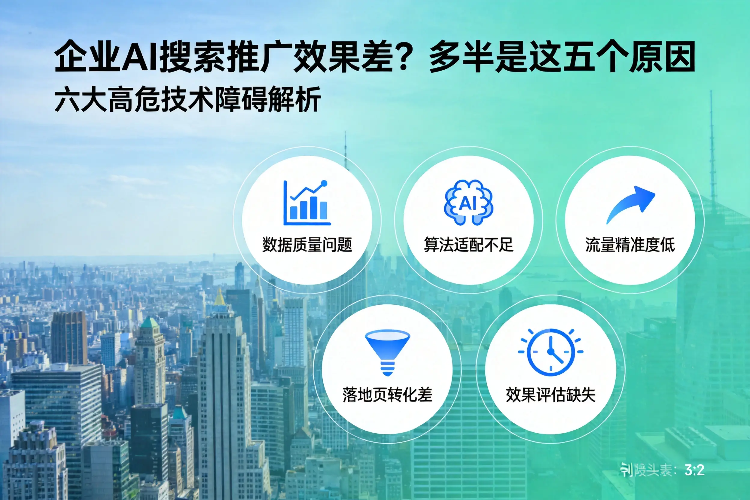 新市企业AI搜索推广效果差？多半是这五个原因